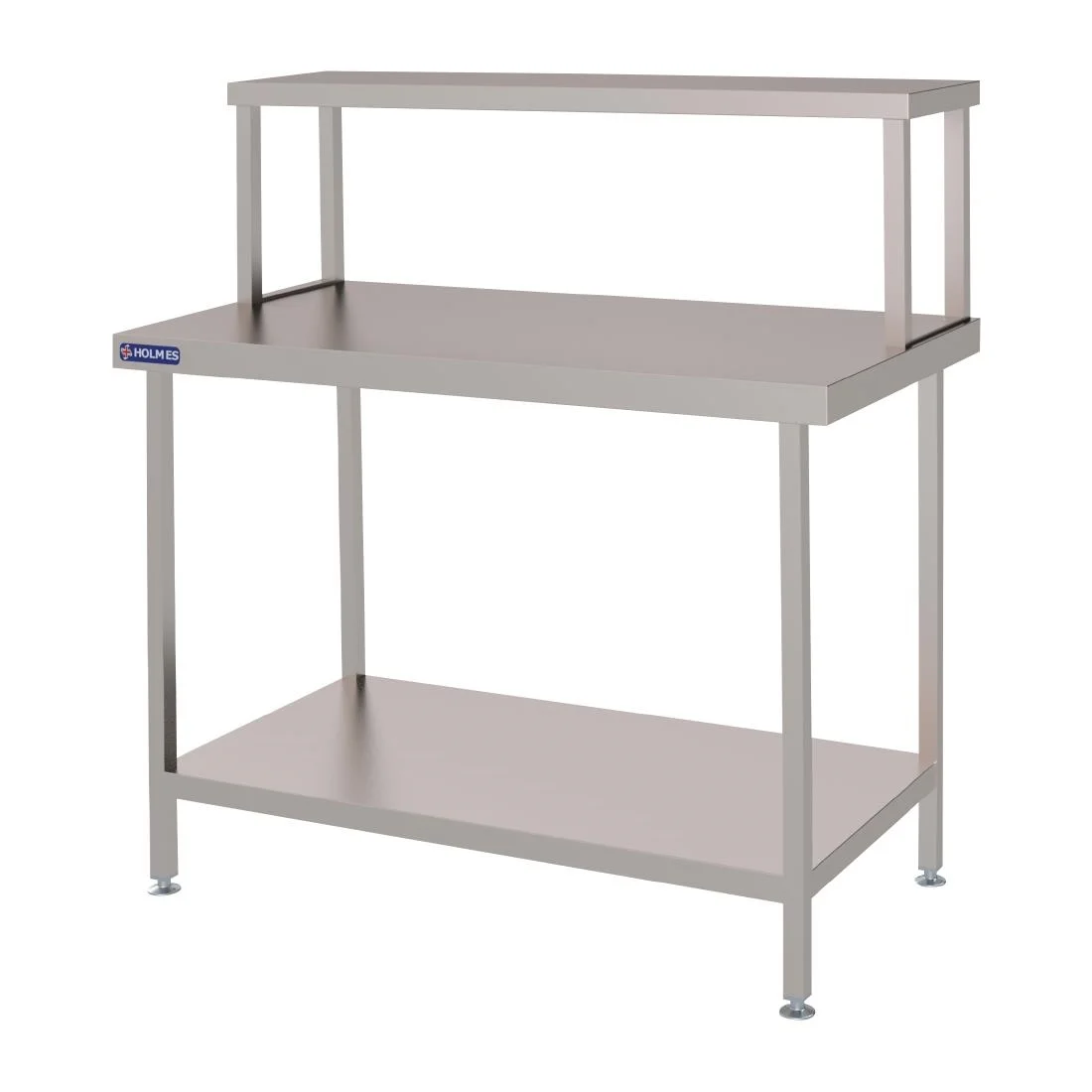 Vogue Stainless Steel Wall Table Welded with Gantry 600(D)mm