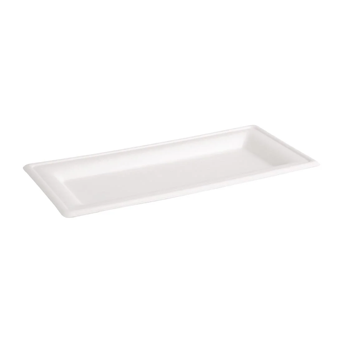 Fiesta Compostable Bagasse Rectangular Plates 258mm (Pack of 50) - Image 5