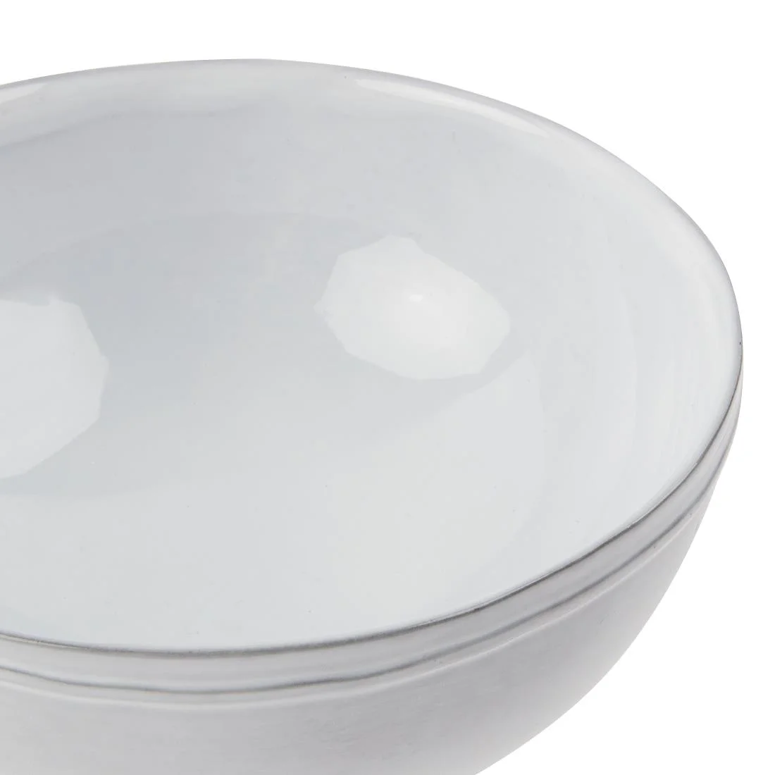 Olympia Raw Recycled Clay Deep Bowls White 160mm (6 Pack) - Image 3