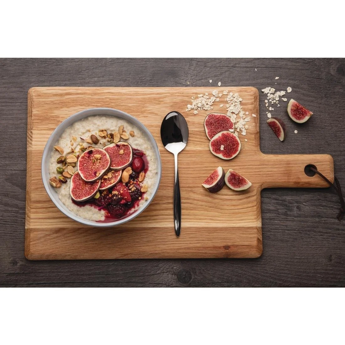 Olympia Raw Recycled Clay Deep Bowls White 160mm (6 Pack) - Image 4