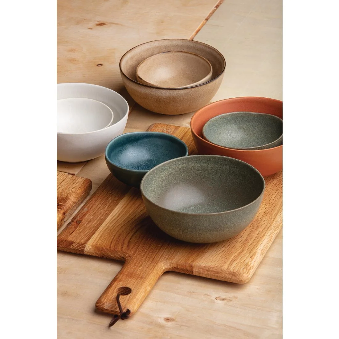 Olympia Build-a-Bowls Deep Bowls White 110mm (12 Pack) - Image 5