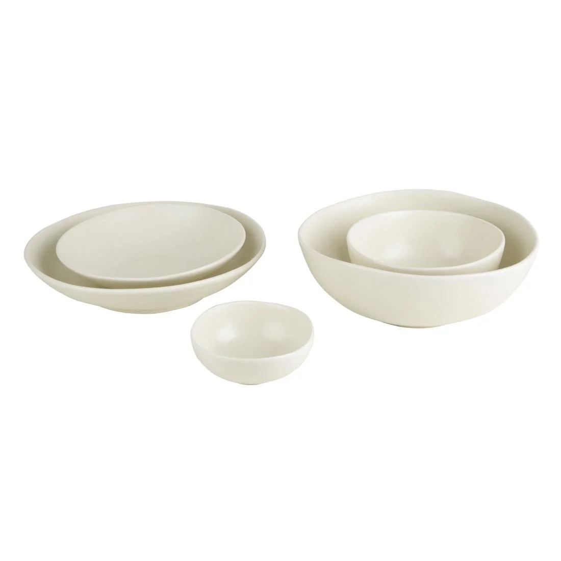 Olympia Build-a-Bowls Deep Bowls White 110mm (12 Pack) - Image 4