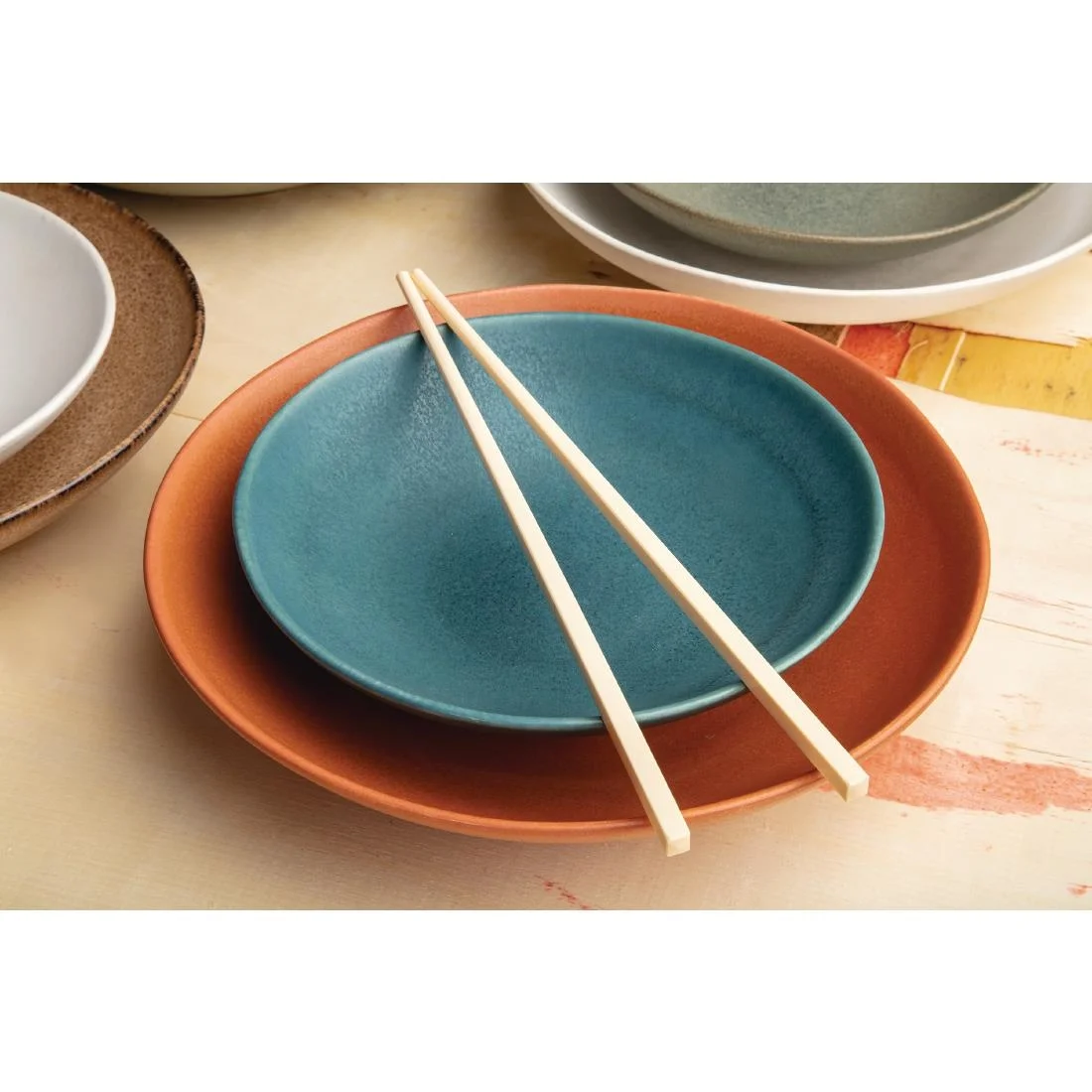Fiesta Compostable Bamboo Chopsticks (Pack of 100) - Image 6