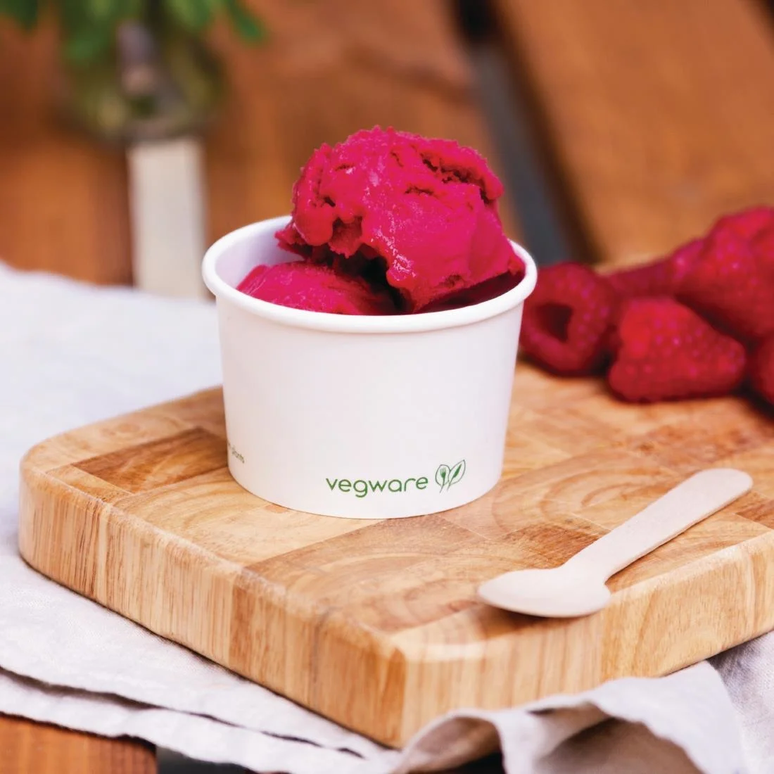 Vegware Compostable Hot Food Pots 110ml / 4oz (Pack of 1000) - Image 2