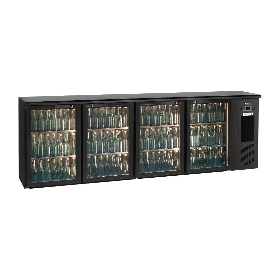 Gamko E3 Bottle Cooler 4 Hinged Glass Doors 728Ltr