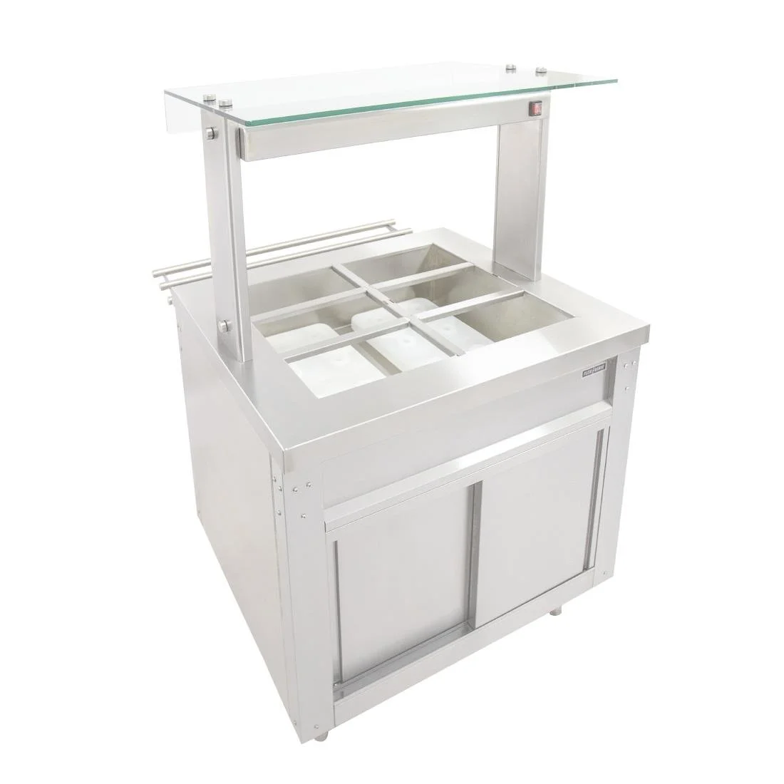 Parry Flexi-Serve Ambient GN Buffet Bar with Chilled Cupboard