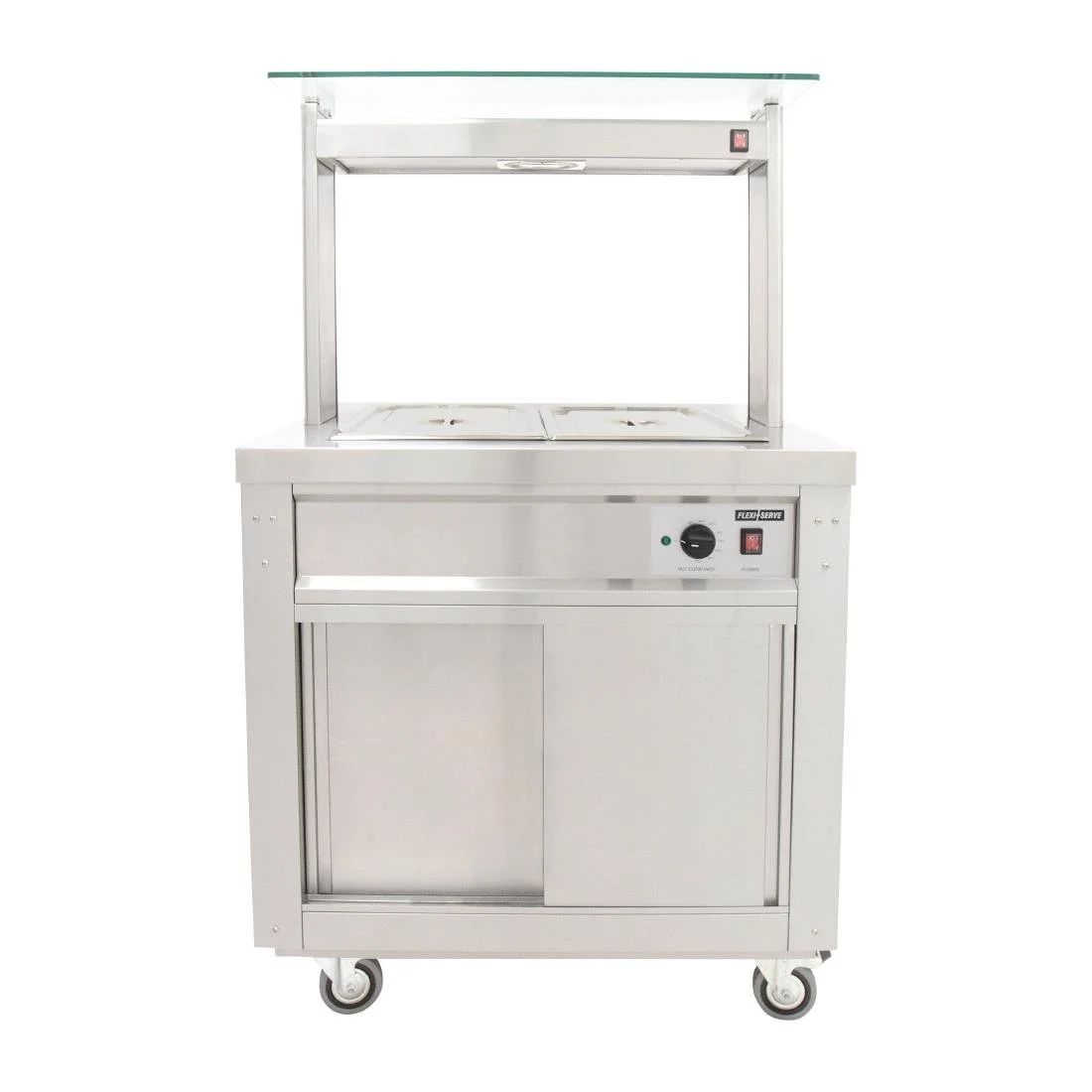 Parry Flexi-Serve Hot Cupboard with Heated Bain Marie - Image 1