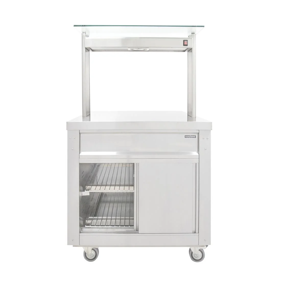 Parry Flexi-Serve Ambient Buffet Bar with Chilled Cupboard - Image 4