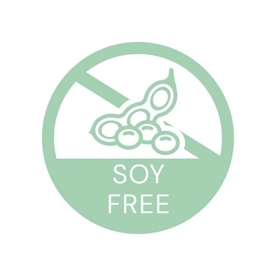 Vogue Removable Soy-Free Food Packaging Labels (1000 Pack)