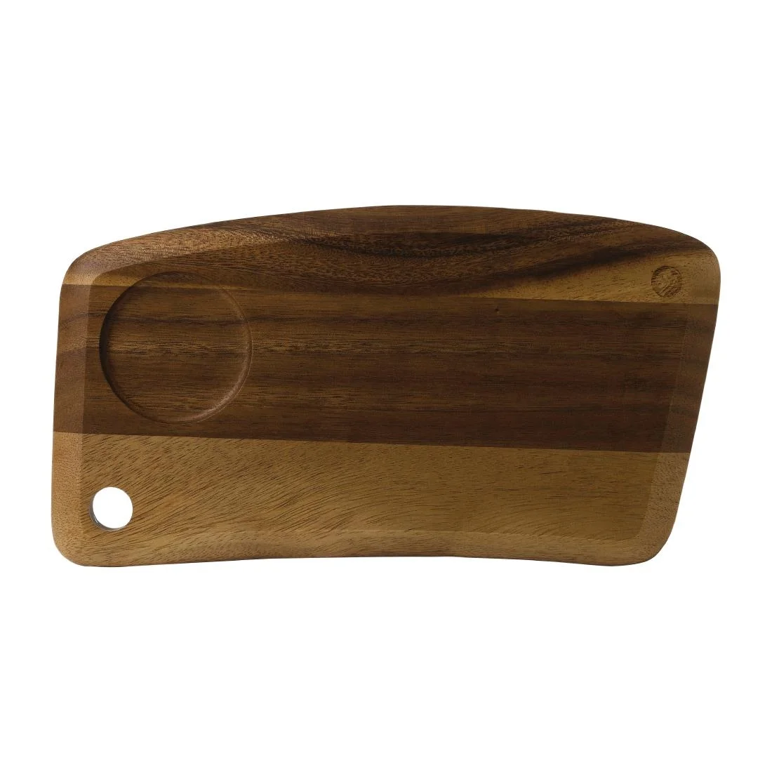 Churchill Alchemy Wood Small Geo Deli Board 308x165mm (4 Pack)