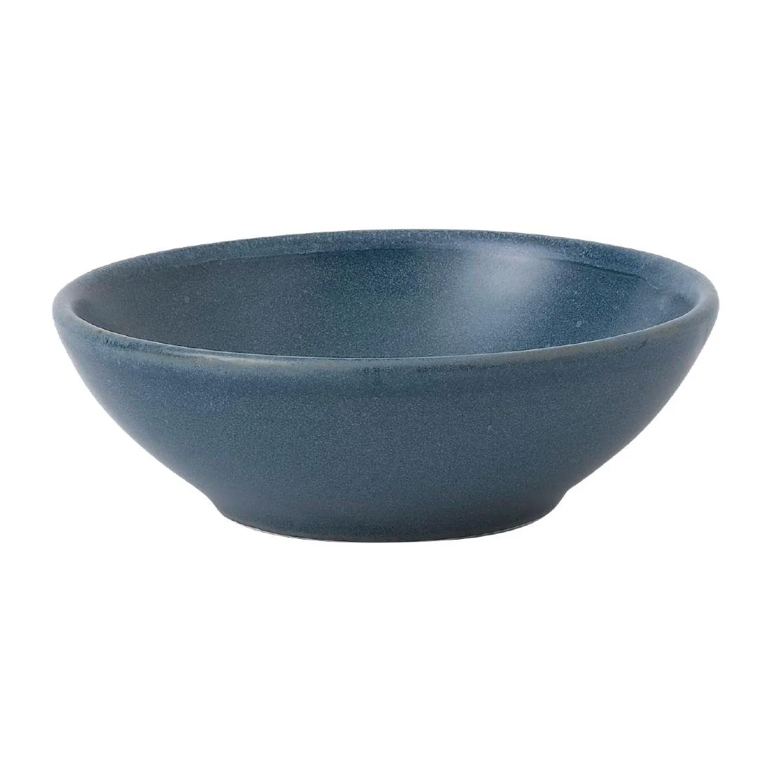 Churchill Super Vitrified Nourish Oslo Contour Shallow Bowls Blue 116mm (12 Pack)