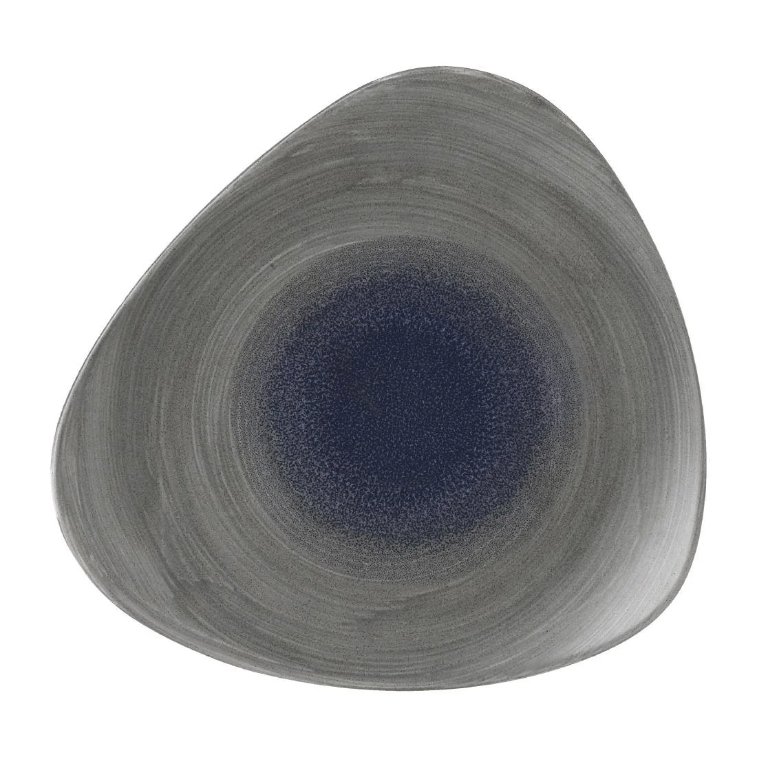 Churchill Stonecast Aqueous Lotus Plates Grey 305mm (6 Pack)