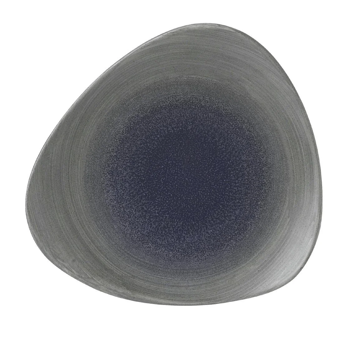 Churchill Stonecast Aqueous Lotus Plates Grey 178mm (12 Pack)