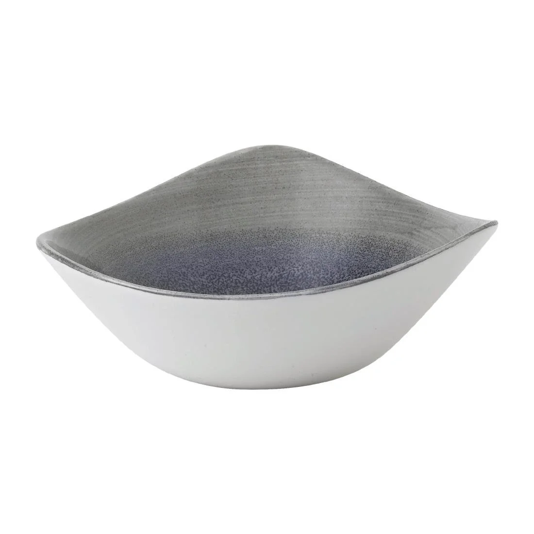 Churchill Stonecast Aqueous Lotus Bowls Grey 178mm (12 Pack) - Image 1