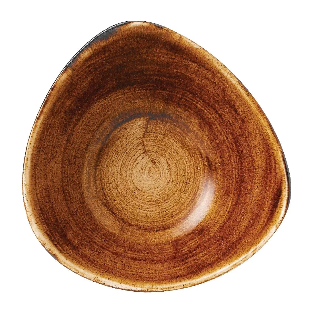 Churchill Stonecast Patina Lotus Bowls Vintage Copper 178mm (12 Pack) - Image 2