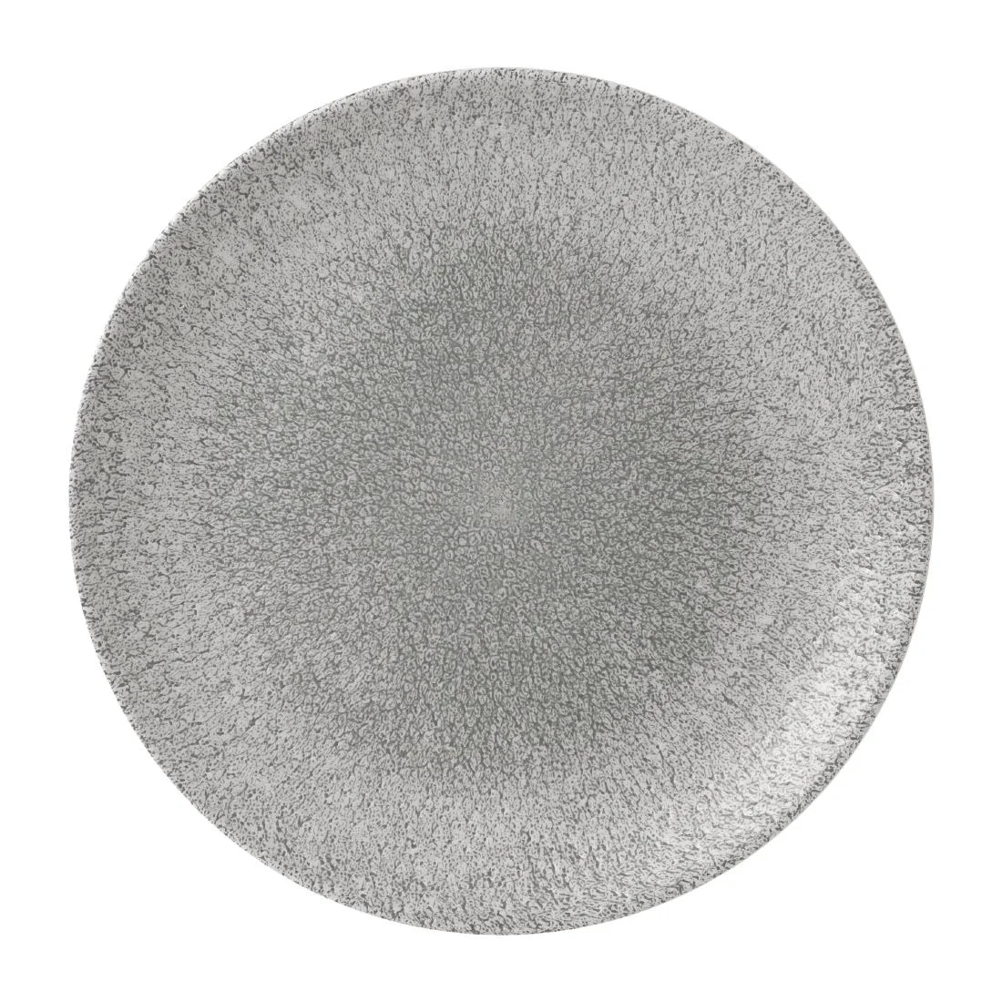 Churchill RakuEvolve Coupe Plates Jasper Grey 260mm (12 Pack)