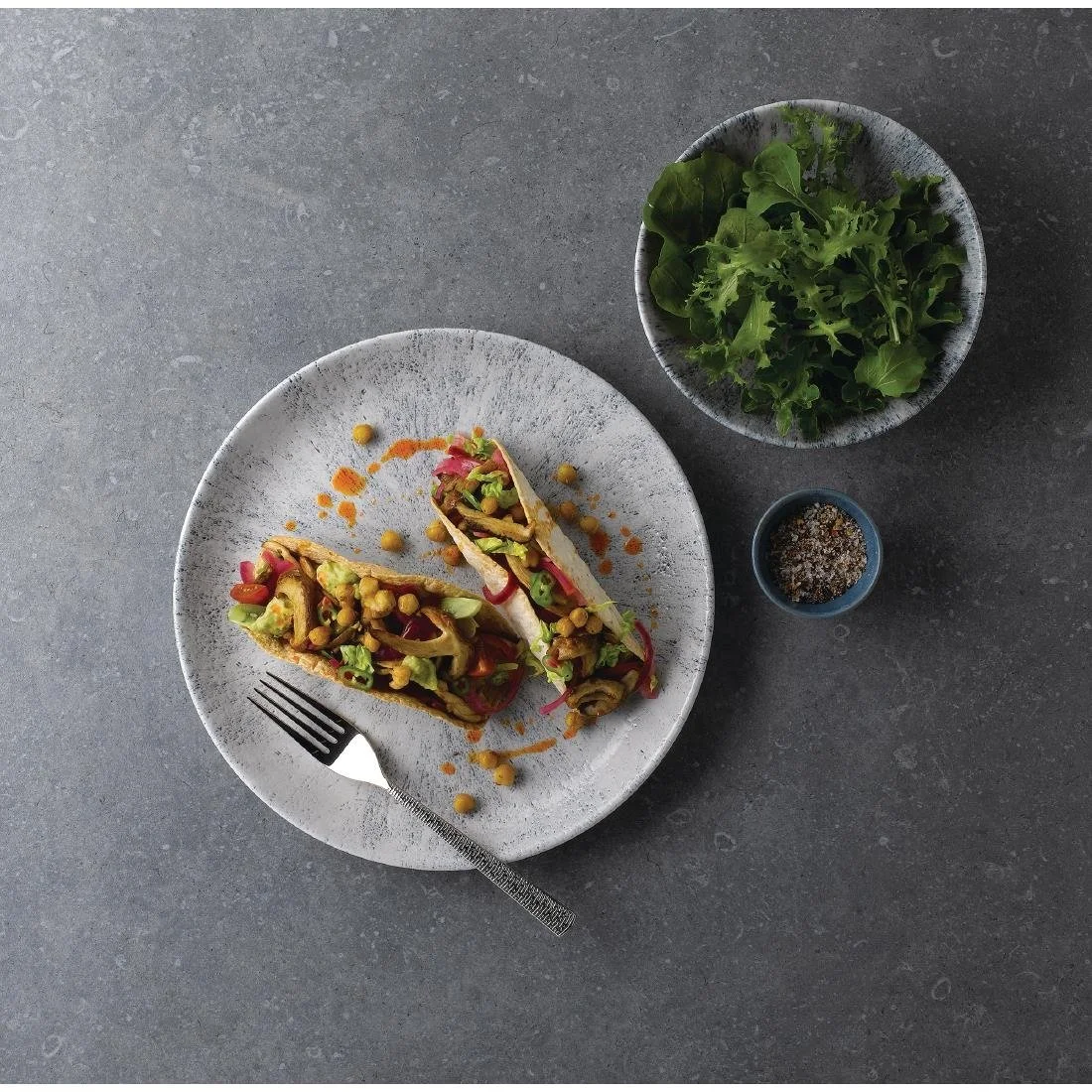 Churchill Stone Pearl Grey Evolve Coupe Plates 11.25" (12 Pack) (Direct Pack) - Image 2