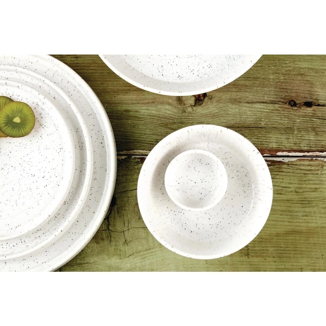 Olympia Cavolo Dipping Dishes White Speckle 67mm (12 Pack) - Image 4