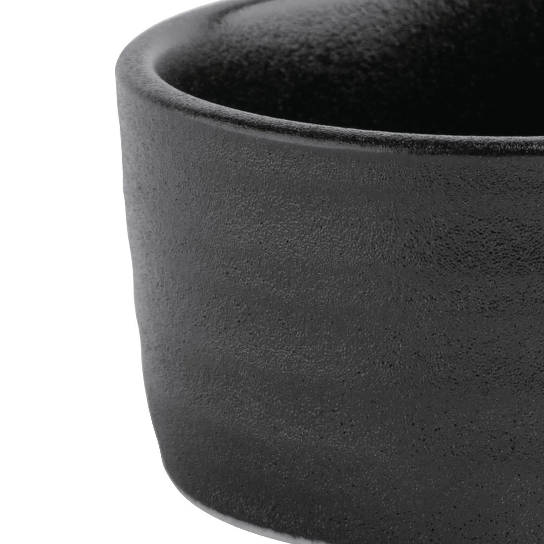 Olympia Cavolo Dipping Dishes Textured Black 67mm (12 Pack) - Image 4