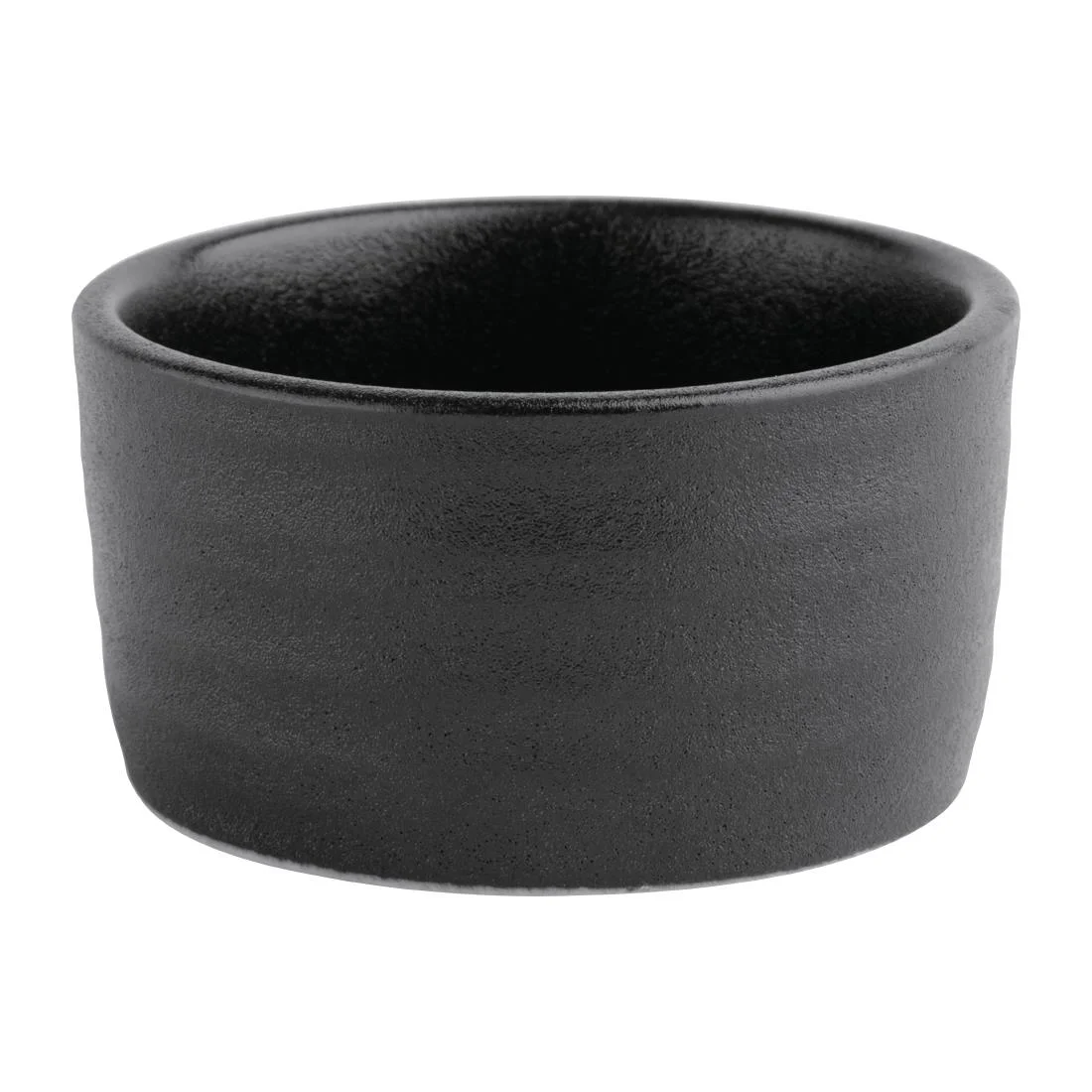Olympia Cavolo Dipping Dishes Textured Black 67mm (12 Pack) - Image 1
