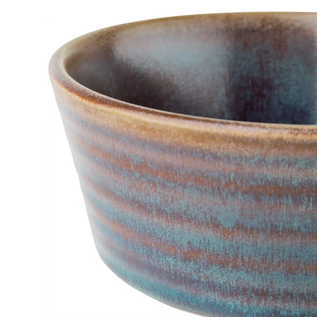 Olympia Cavolo Flat Round Bowls Iridescent 143mm (6 Pack) - Image 2