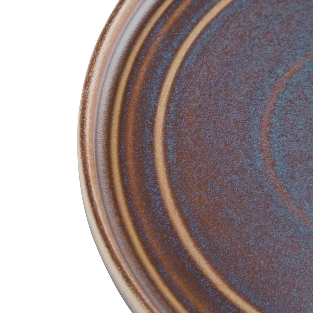 Olympia Cavolo Flat Round Plates Iridescent 180mm (6 Pack) - Image 5