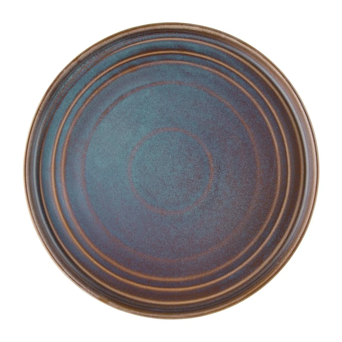 Olympia Cavolo Flat Round Plates Iridescent 270mm (4 Pack) - Image 1