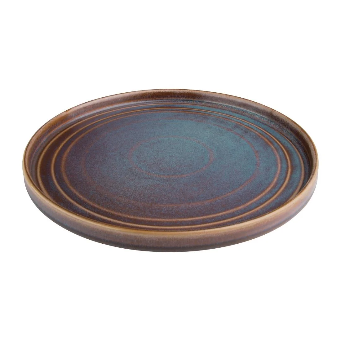 Olympia Cavolo Flat Round Plates Iridescent 270mm (4 Pack) - Image 8