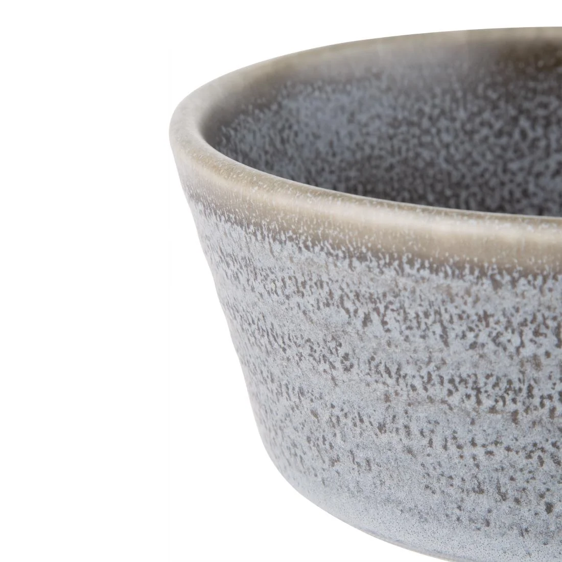 Olympia Cavolo Flat Round Bowls Charcoal Dusk 143mm (6 Pack) - Image 2