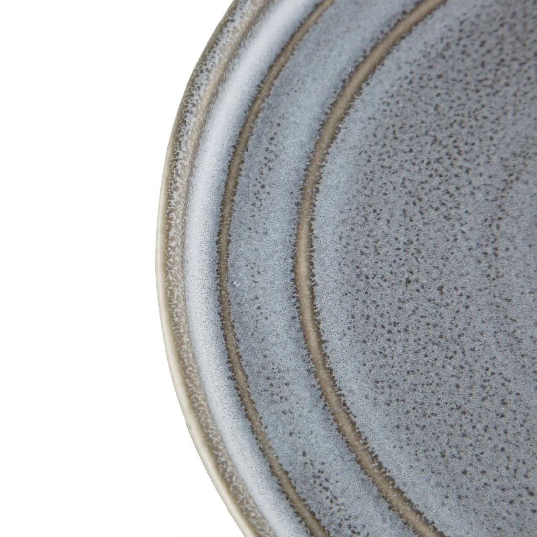 Olympia Cavolo Flat Round Plates Charcoal Dusk 270mm (4 Pack) - Image 4
