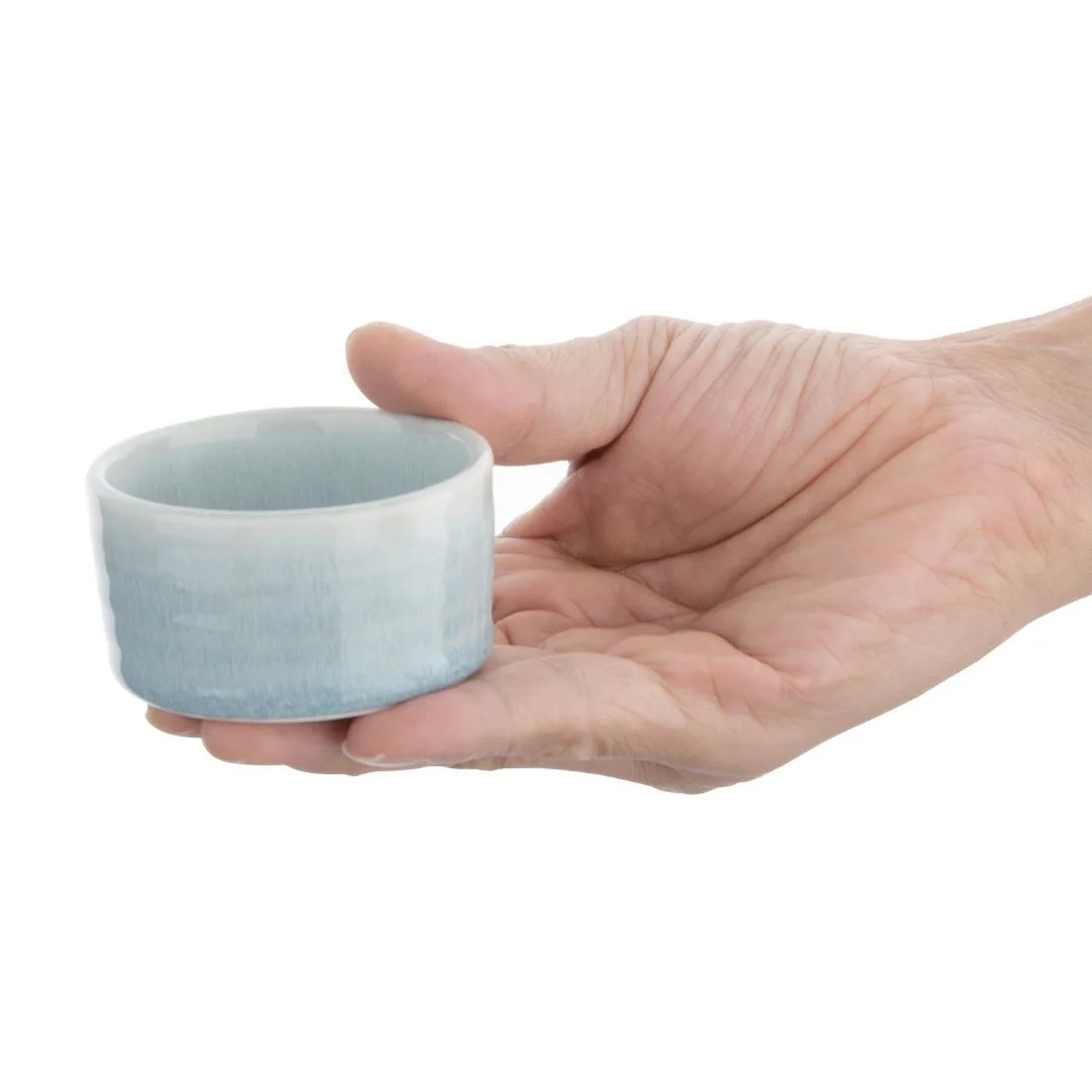 Olympia Cavolo Dipping Dishes Ice Blue 67mm (12 Pack) - Image 5