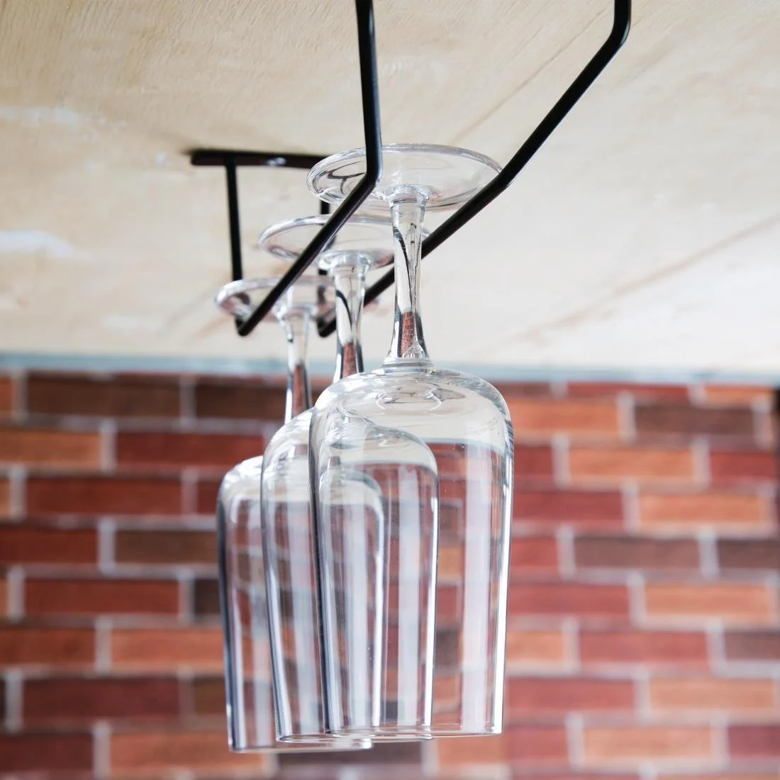 Olympia Wine Glass Rack Black 254mm - Image 5