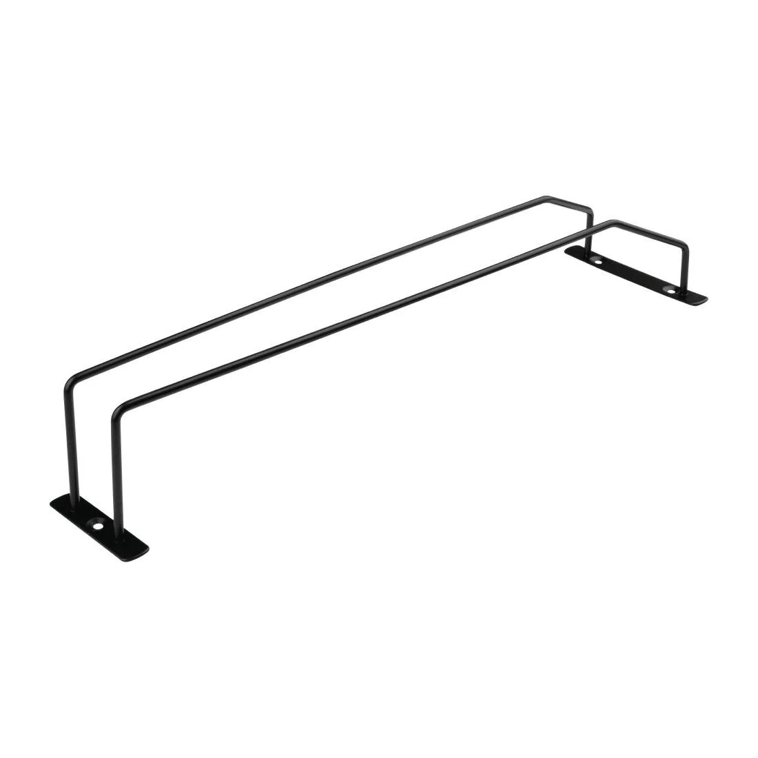 Olympia Wine Glass Rack Black 406mm - Image 2