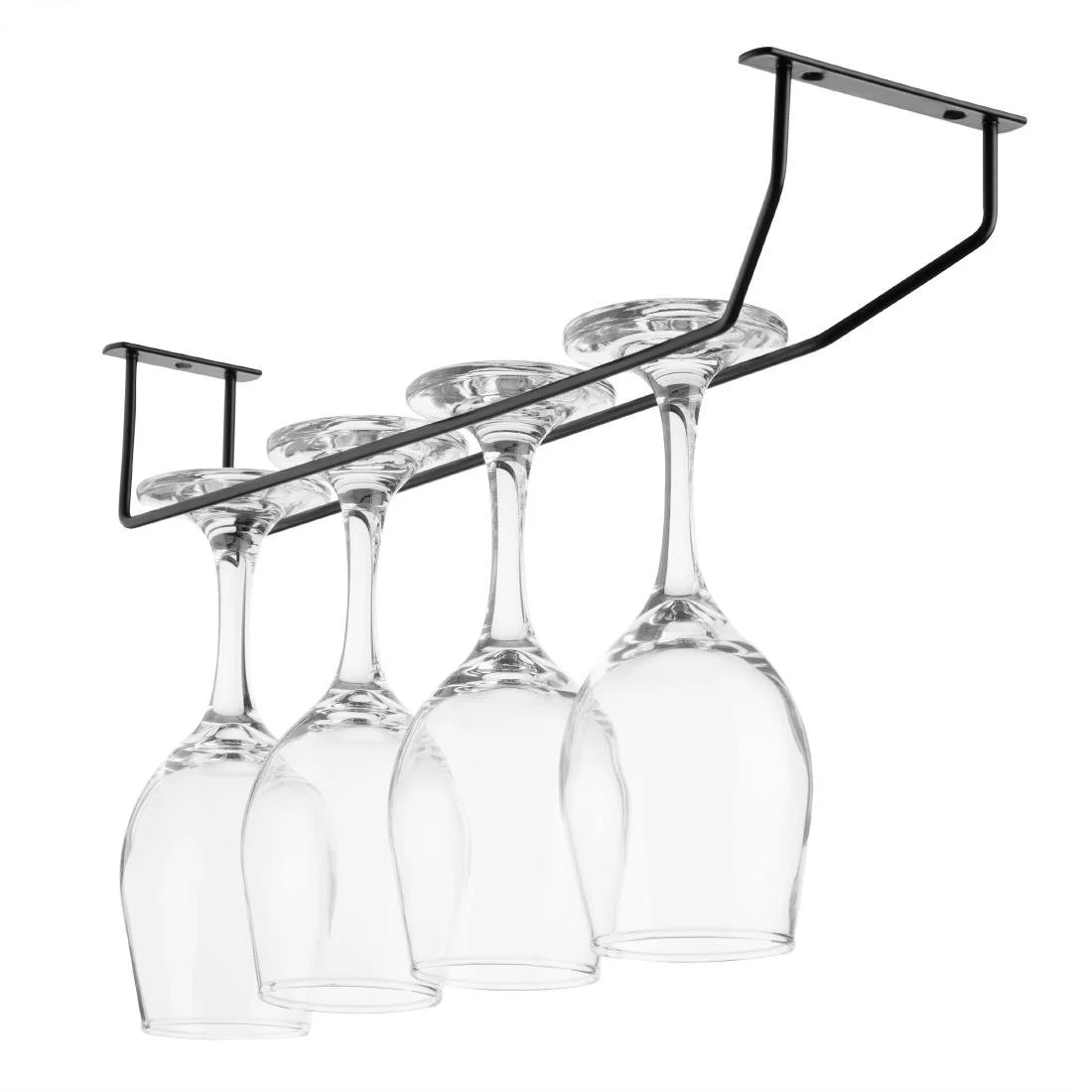 Olympia Wine Glass Rack Black 406mm - Image 1