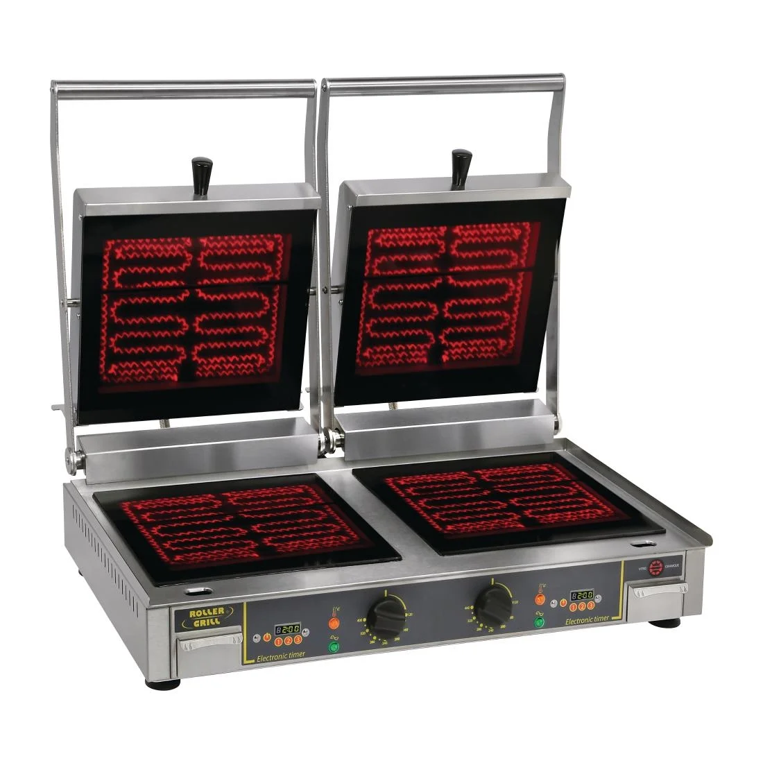 Roller Grill Premium VC DFT Double Flat Contact Grill - Image 2
