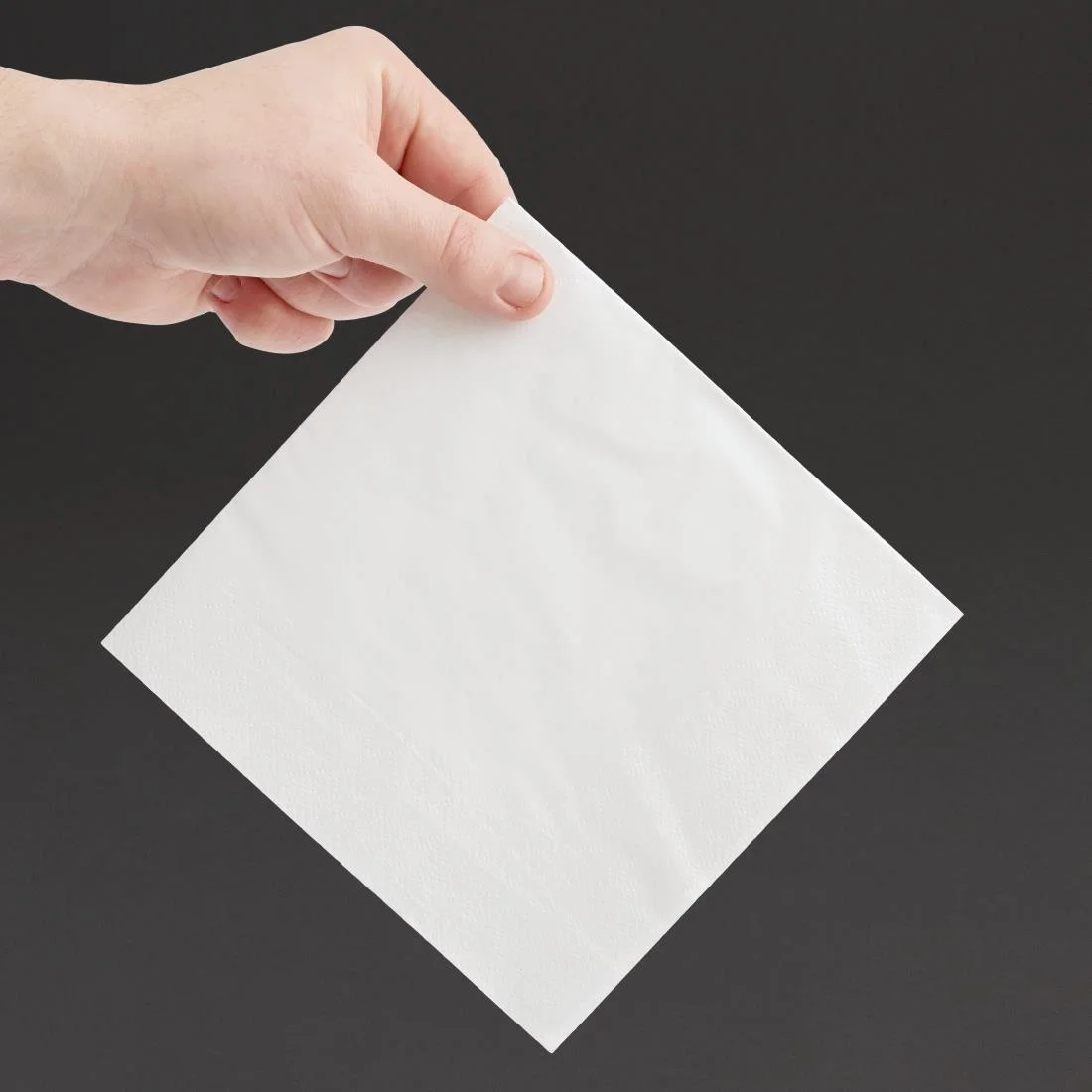 Fiesta Recyclable Lunch Napkin White 33x33cm 2ply 1/4 Fold (Pack of 2000) - Image 4