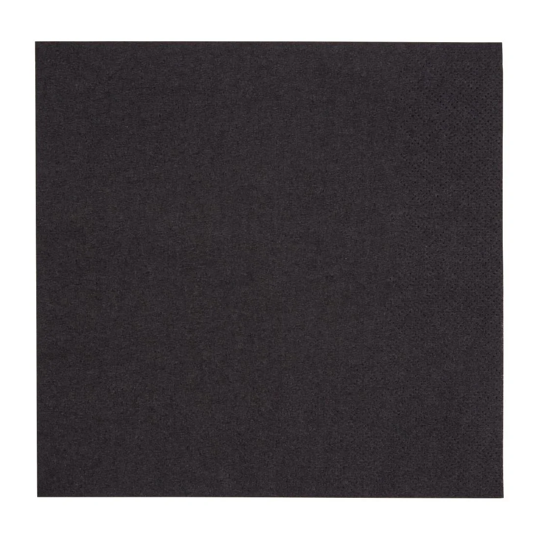 Fiesta Recyclable Lunch Napkin Black 33x33cm 2ply 1/4 Fold (Pack of 2000)