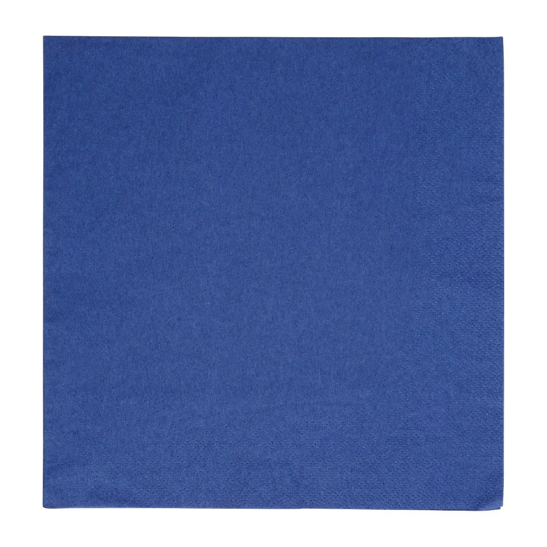 Fiesta Recyclable Dinner Napkin Dark Blue 40x40cm 2ply 1/4 Fold (Pack of 2000)