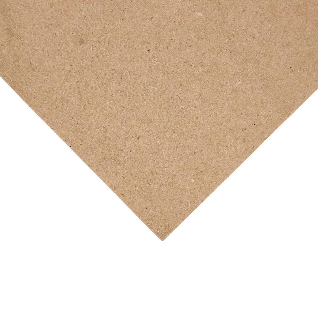 Fiesta Recyclable Recycled Dinner Napkin Kraft 40x40cm 2ply 1/8 Fold (Pack of 2000) - Image 2