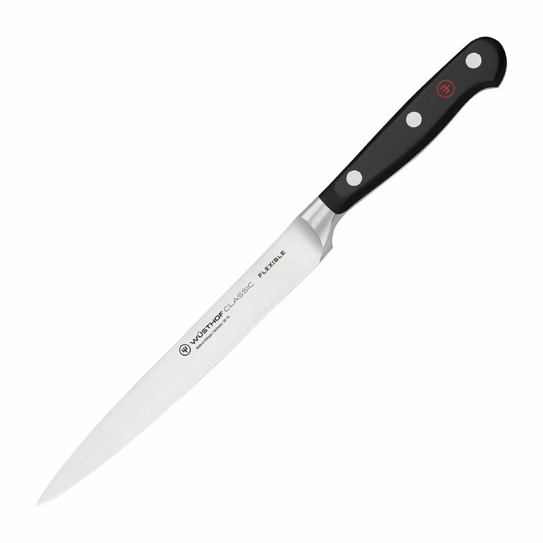 Wüsthof Classic Flexible Fish Fillet Knife Black 16cm - Image 1