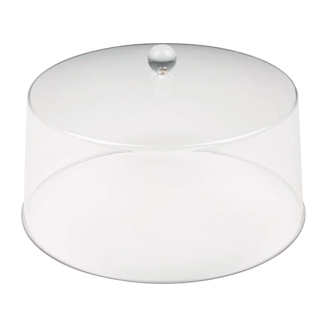 Olympia Kristallon Polycarbonate Display Cover Clear 308(Ø) x 190(H)mm - Image 1