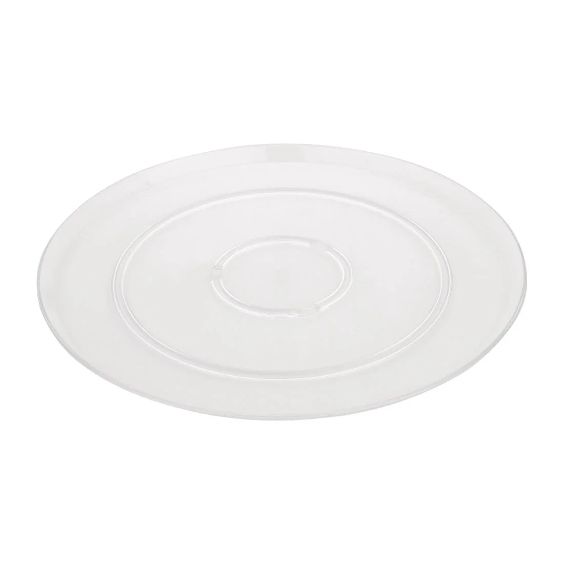 Olympia Kristallon Polycarbonate Display Plate Clear 345(Ø)mm - Image 2