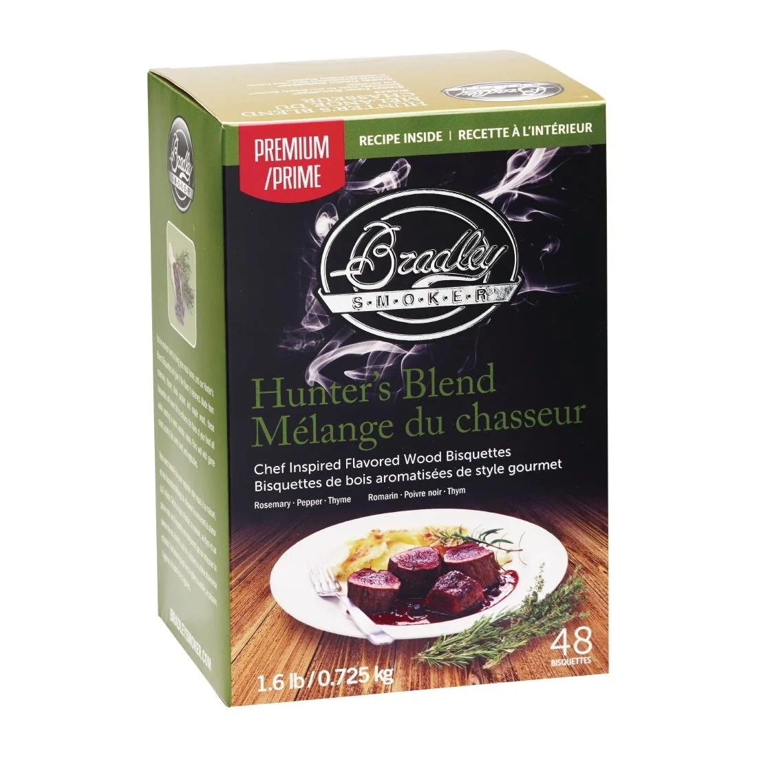Bradley Food Smoker Hunters Blend Premium Flavour (48 Pack)