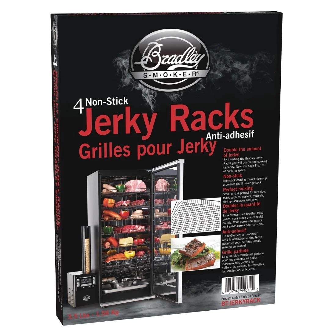 Bradley Smoker Non Stick Jerky Racks (4 Pack) - Image 3