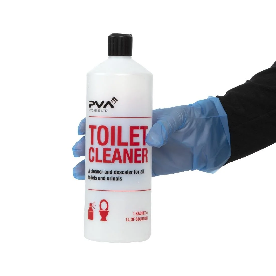 PVA Hygiene Toilet Cleaner Squeezy Bottle 1Ltr - Image 4