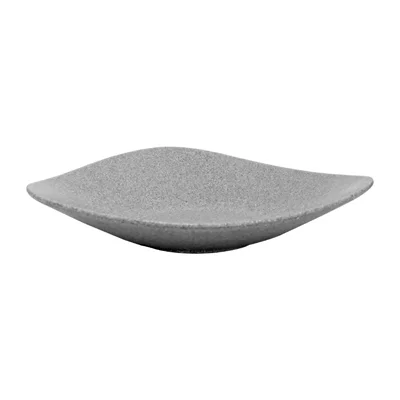 Churchill Melamine Lotus Dishes Granite 355mm (4 Pack)