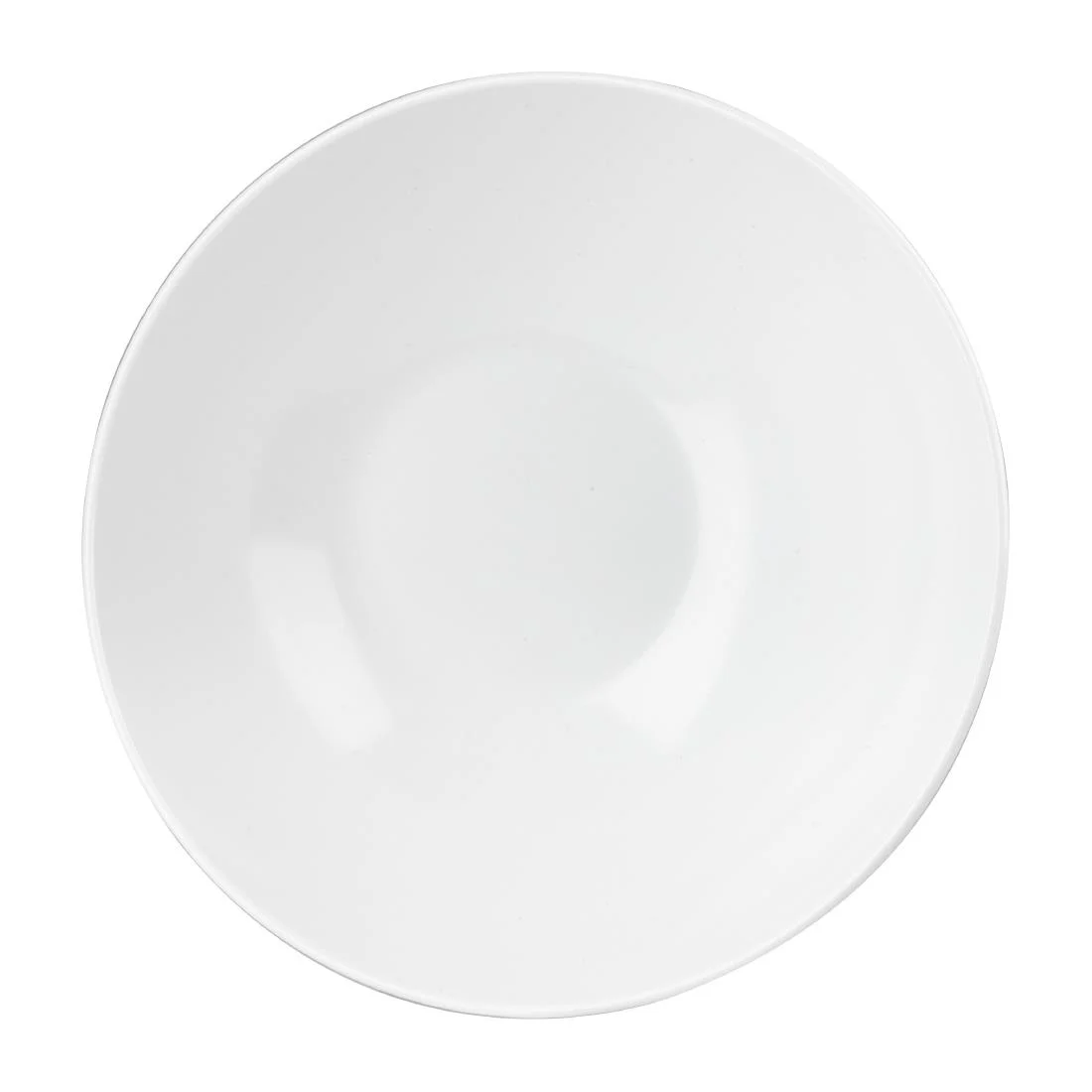 Churchill Melamine Tilted Buffet Bowls White 330x155mm (2 Pack)