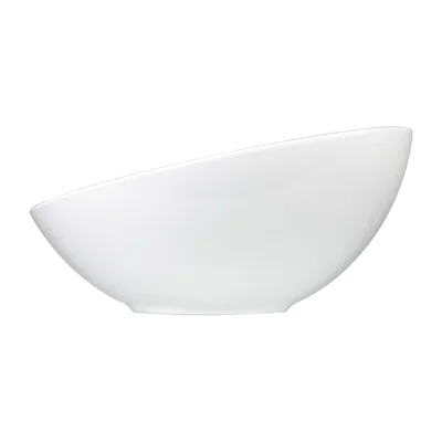 Churchill Melamine Tilted Buffet Bowls White 330x155mm (2 Pack) - Image 2