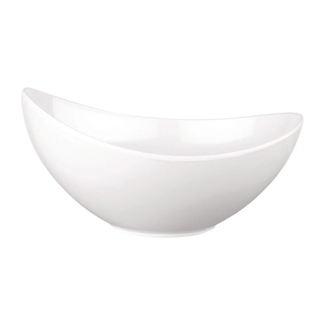 Churchill Melamine Buffet Bowls White 200x155mm (4 Pack) - Image 2