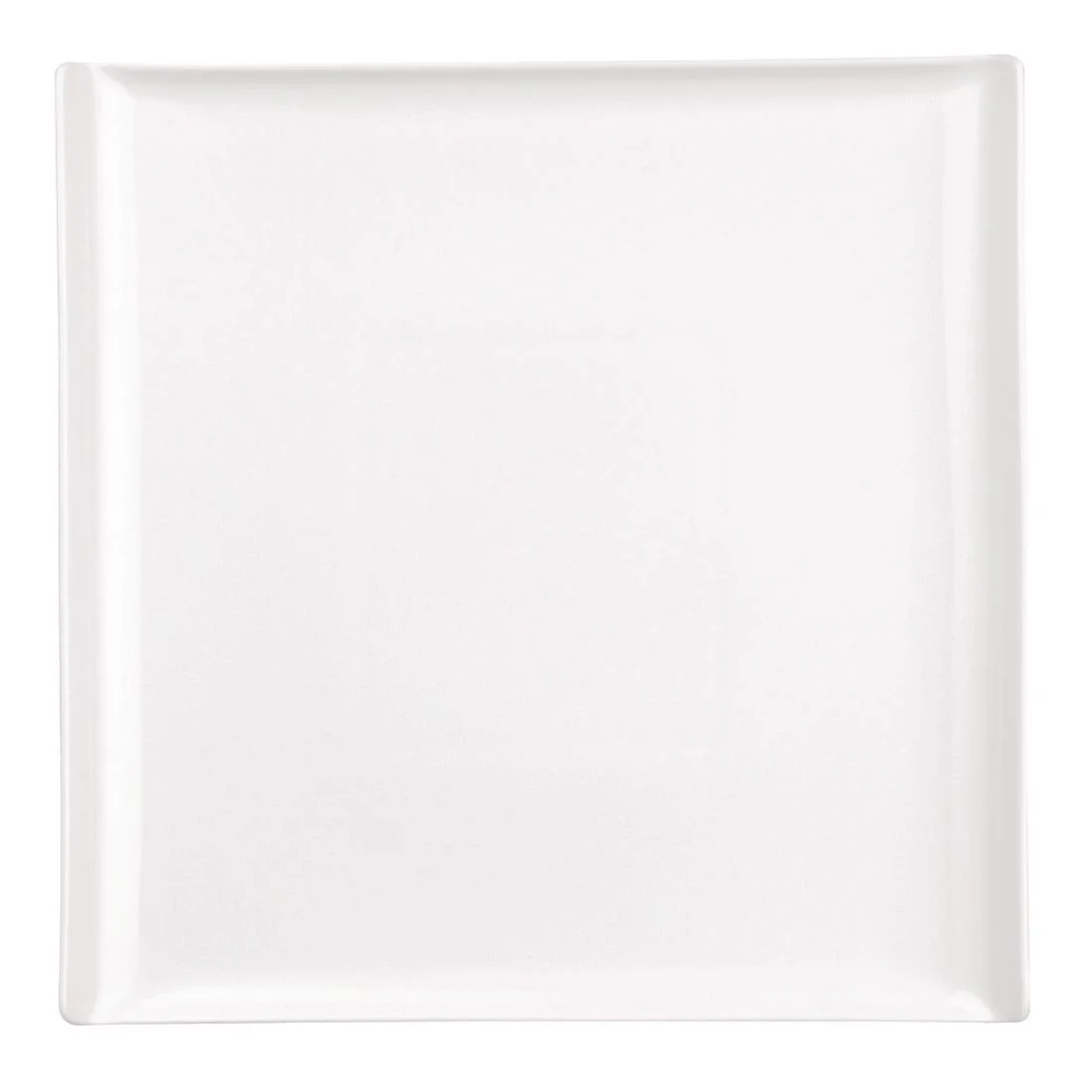 Churchill Melamine Square Trays White 303x303mm (4 Pack)